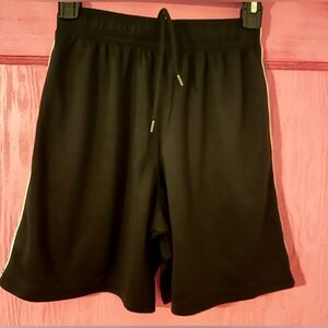 Athletic shorts with pin stripe!